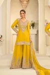 Velvora By Gulkayra Real Chinon Embroidery Readymade Suits